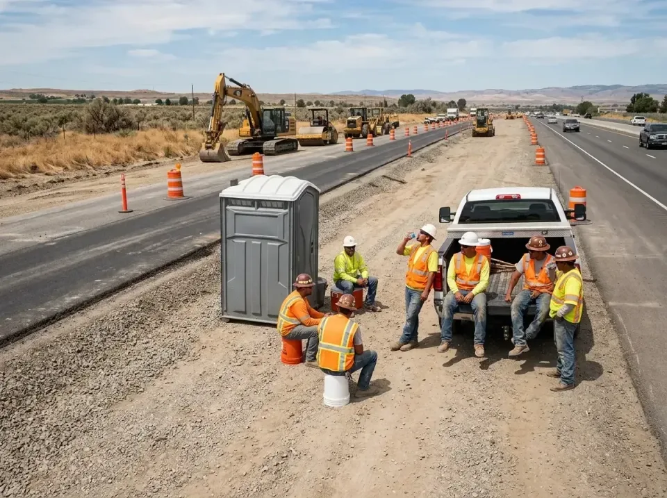 highway-road-construction-crew-007 — frequently asked questions, Porta Potty and Restroom Rentals in Keene, NH
